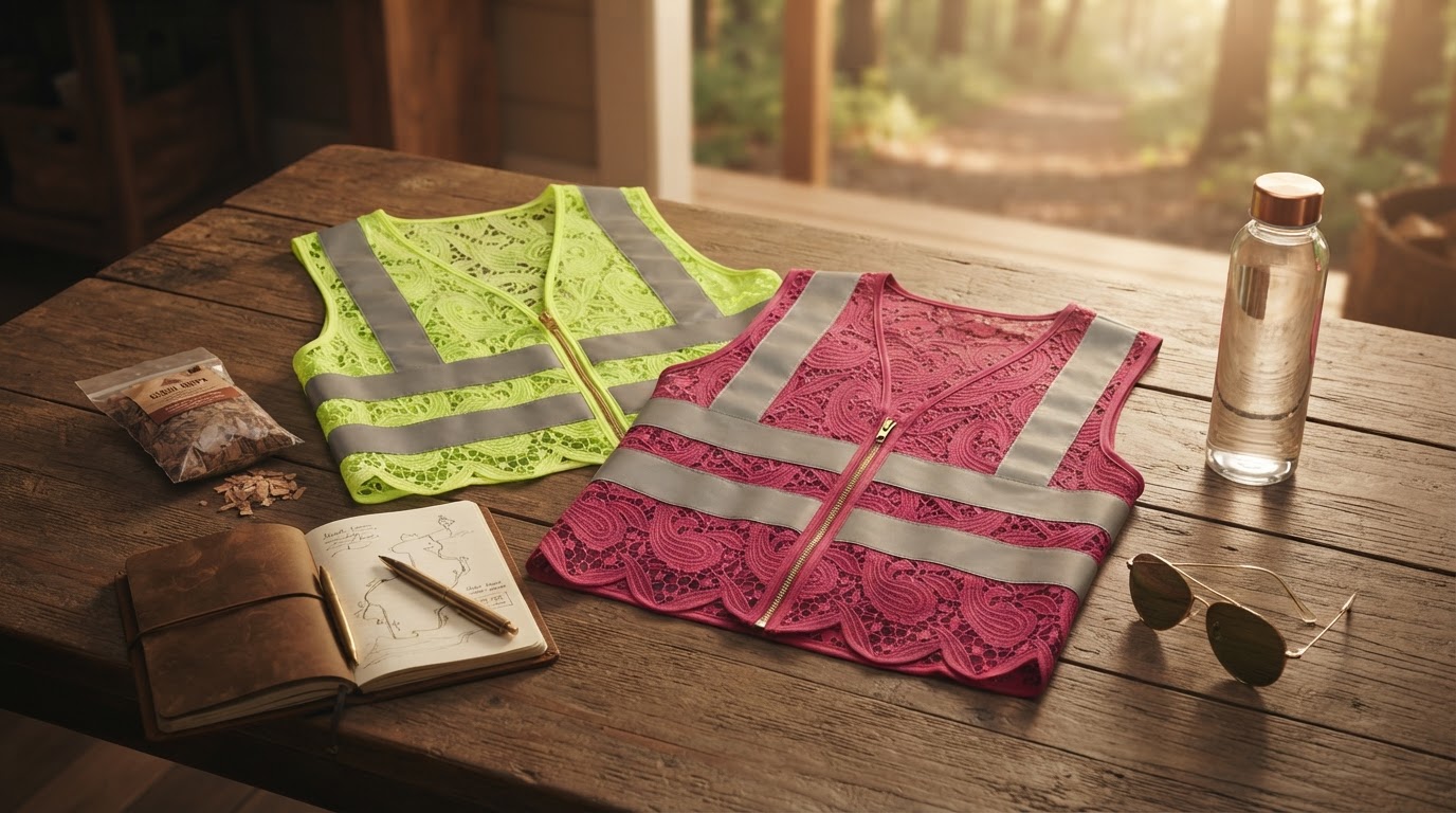 Reflective Lace Vest With Zipper: Our Commitment to Your Safety