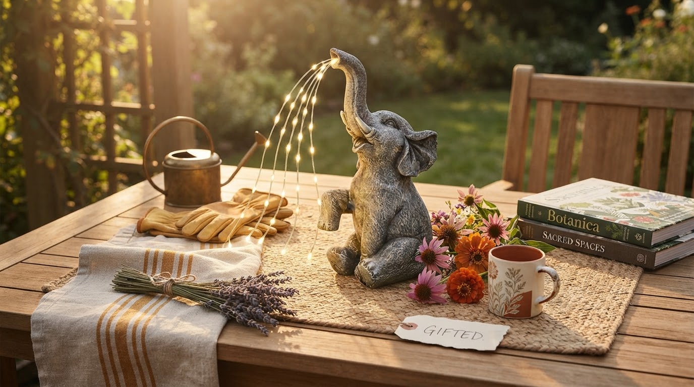 Choosing Solar Elephant Light Decor for Garden Enthusiasts