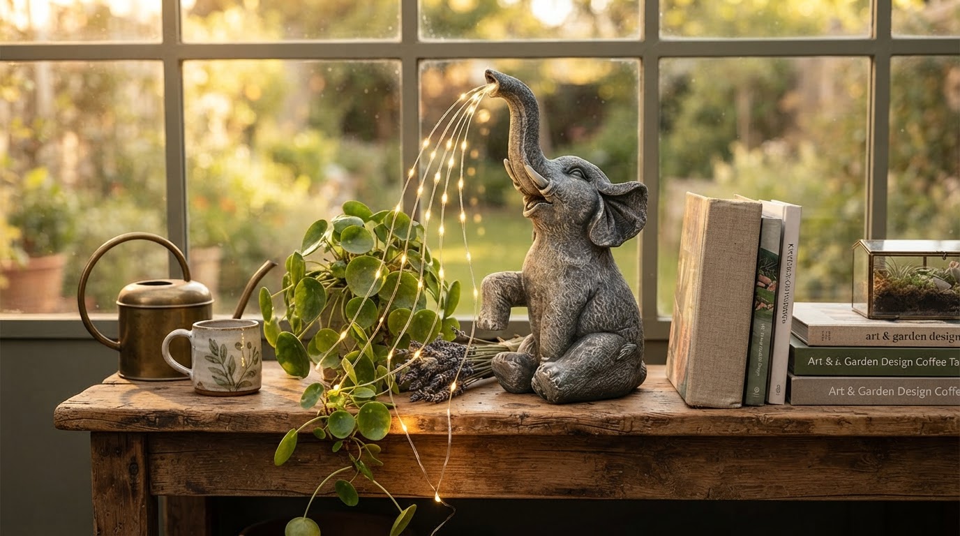 Is a Solar Elephant Light durable enough for my garden?