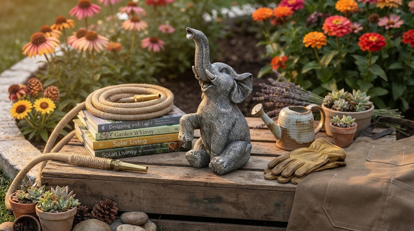 Enhancing Garden Landscapes with Solar Elephant Light
