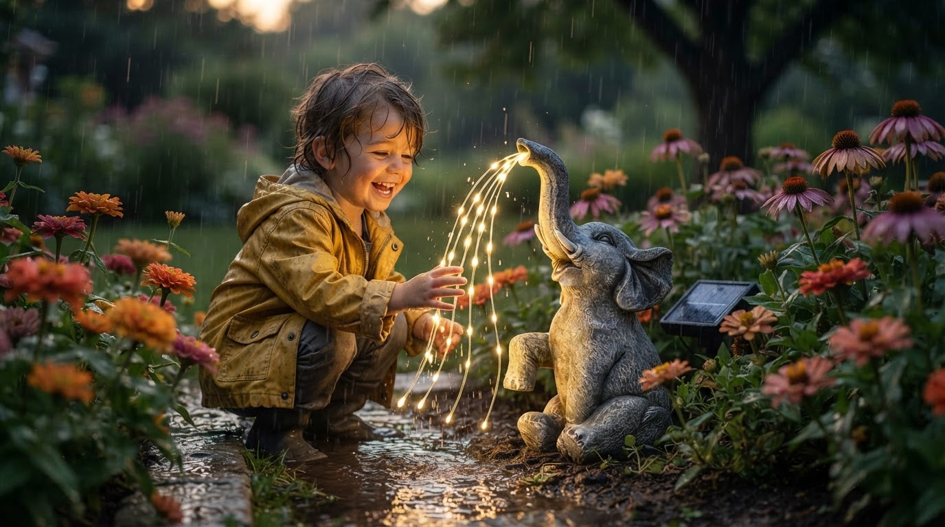 How do I choose waterproof Solar Elephant Light fixtures?