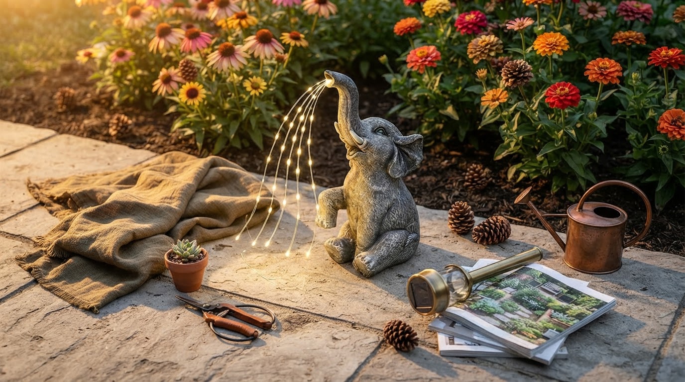 Optimizing Outdoor Spaces with Solar Elephant Light