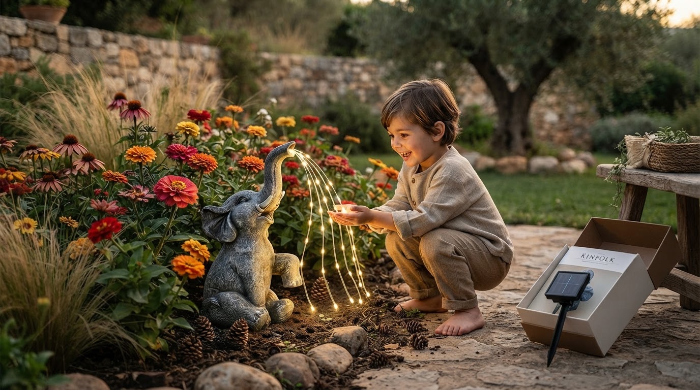 A 4-Step Setup for Your Solar Elephant Light