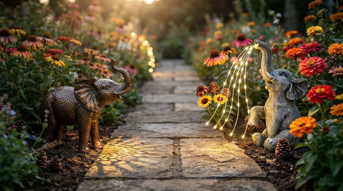 Solar Elephant Light Pathway Design Performance