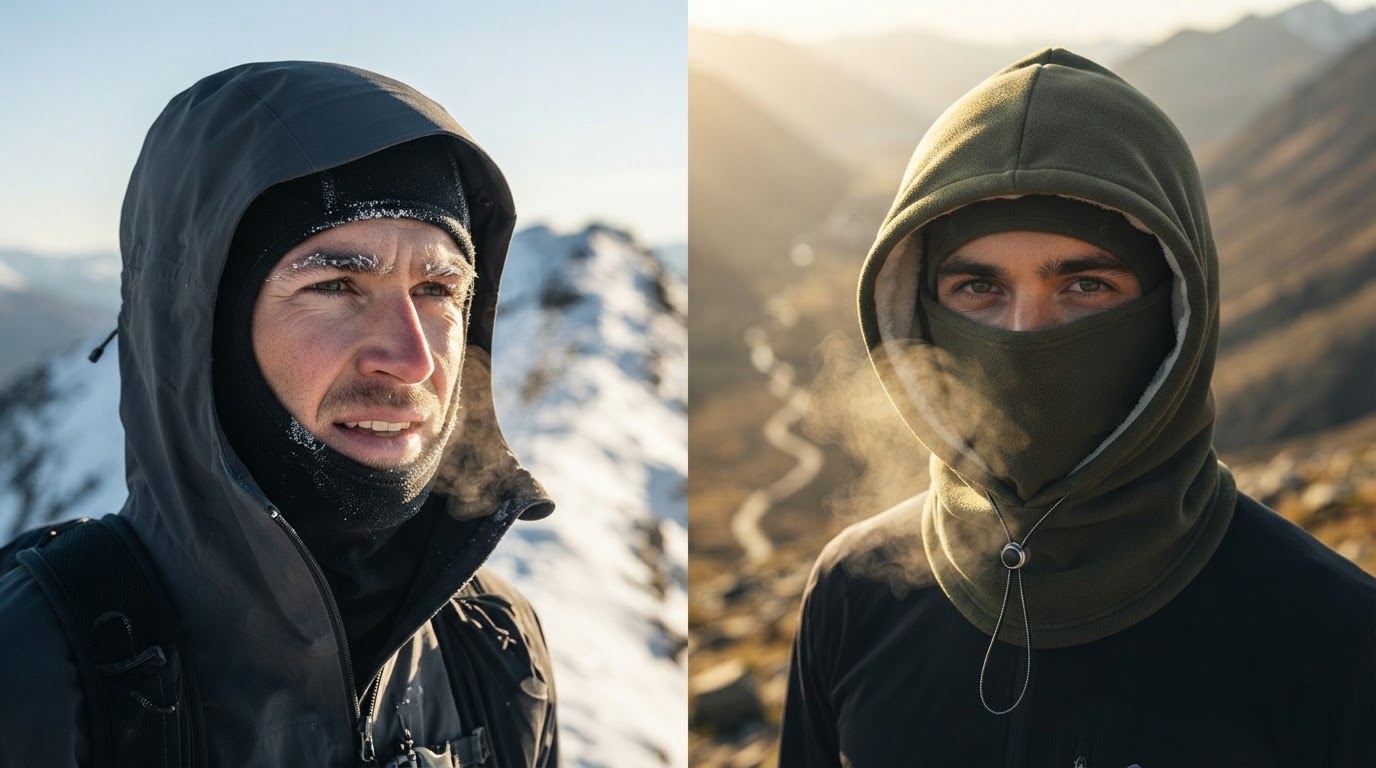 Thermal Balaclava Test for High-Output Breathability