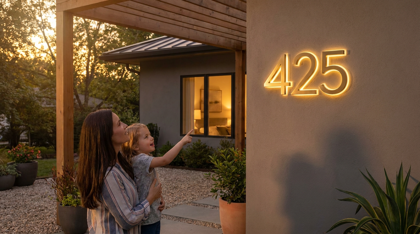 A 4-Step Framework for Backlit House Numbers Solar Setup