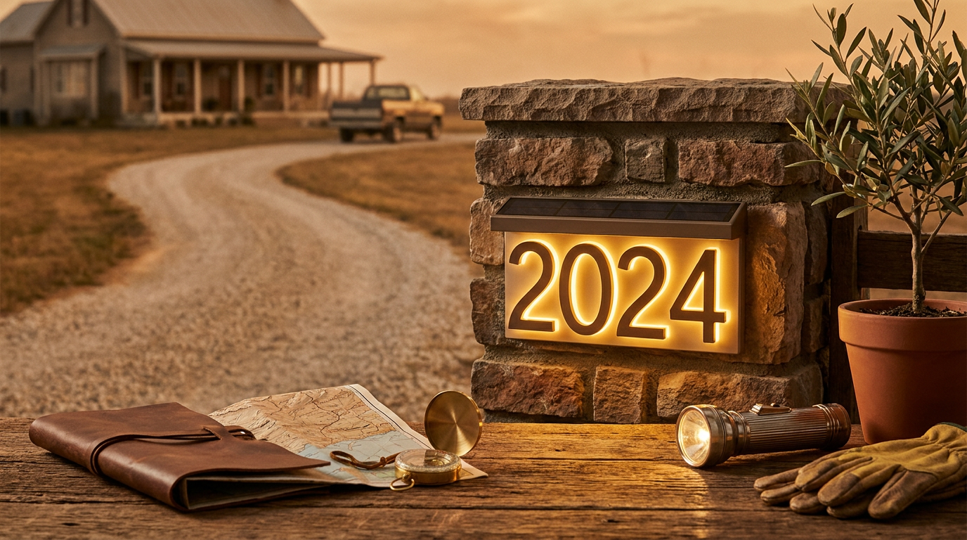 Best Solar Address Lights for Long Driveway: 2024 Guide
