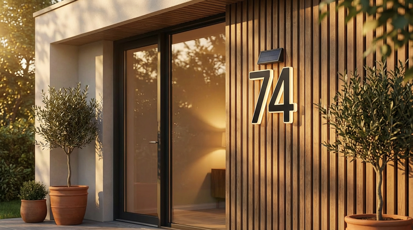 Choosing Solar Lighted House Numbers for Your Home