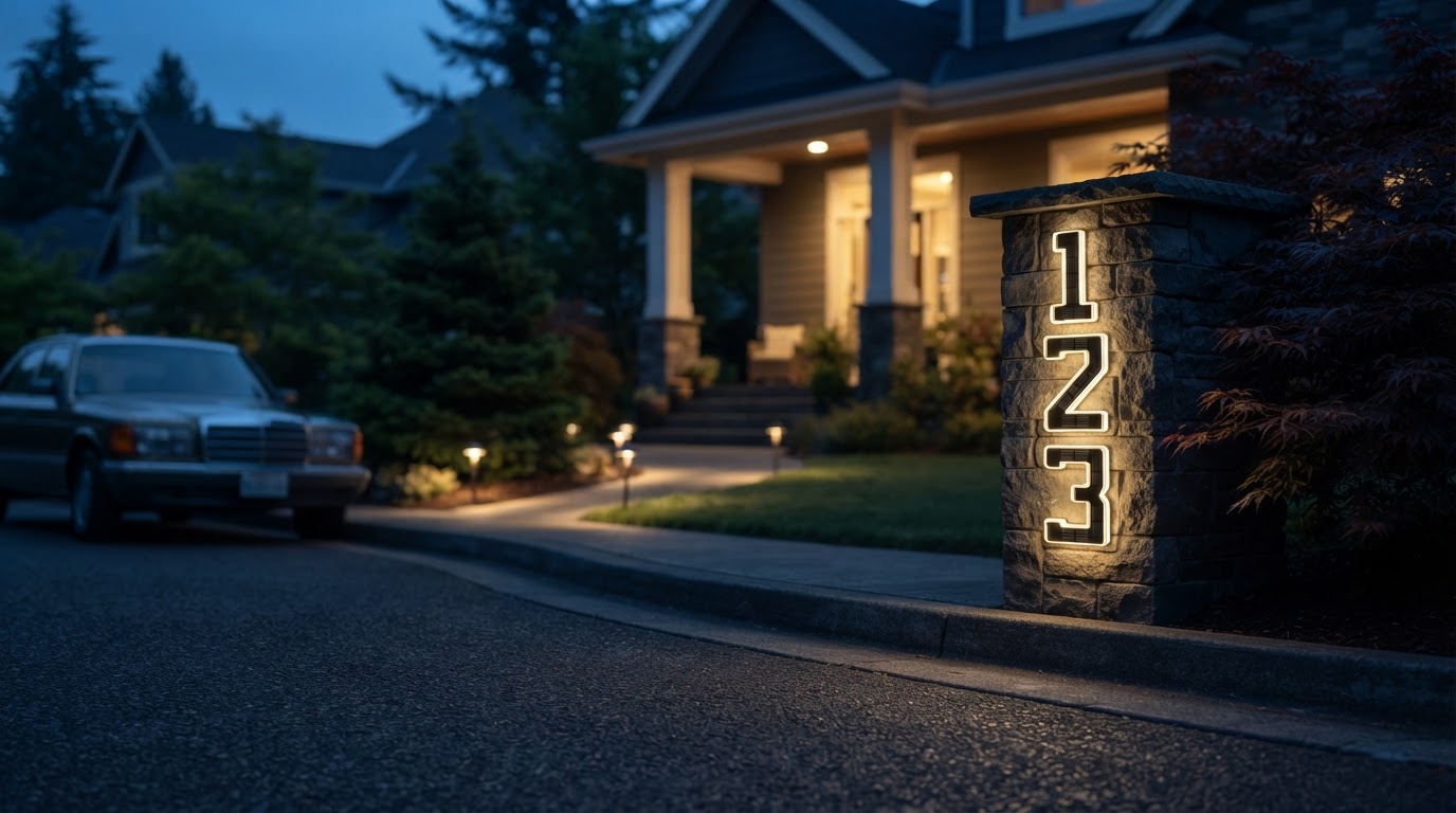 House Numbers Fail at the Curb, Not on the Porch: A Field Framework