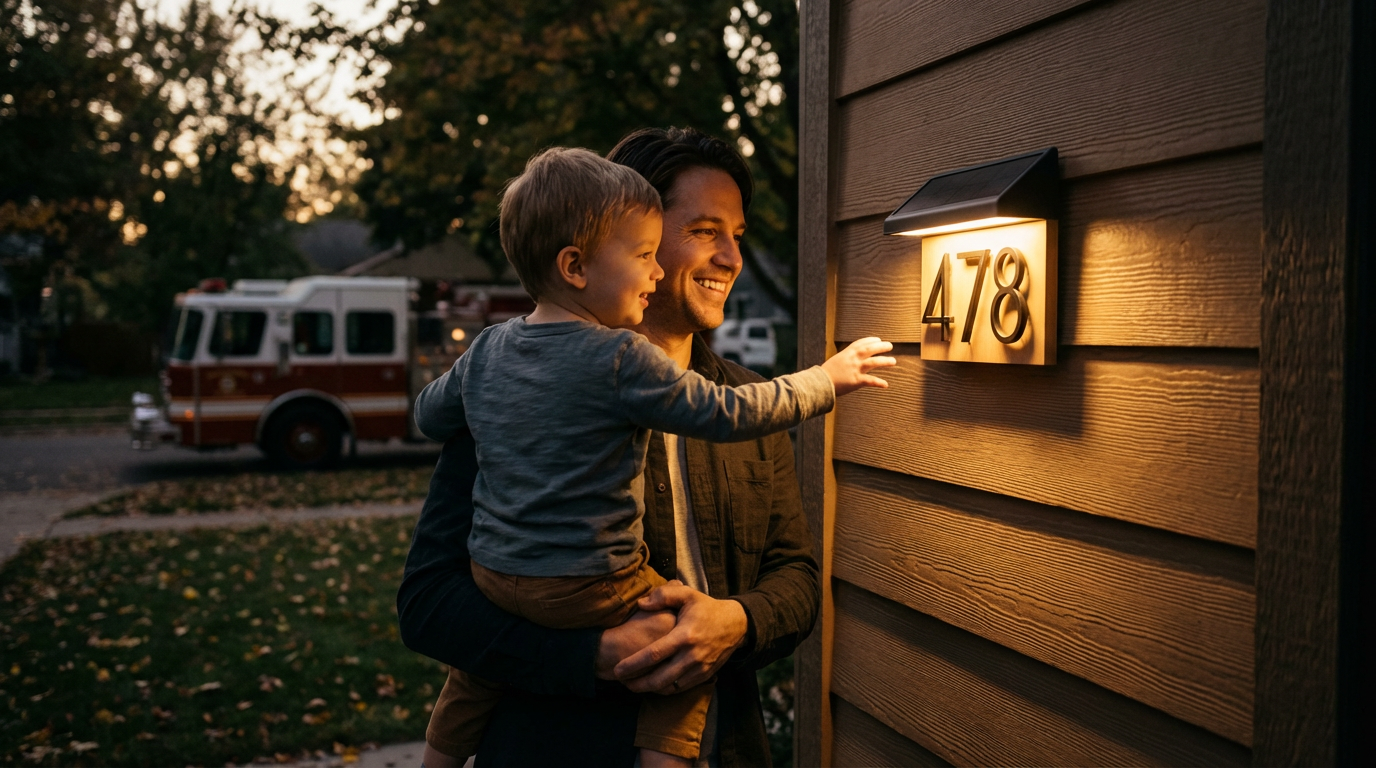 Why Are Emergency Responder House Signs Solar Powered the Best Choice for Home Safety?