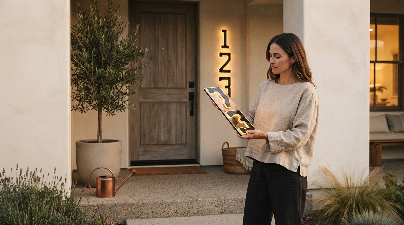 A Review of the LED Solar Address Plaque Performance