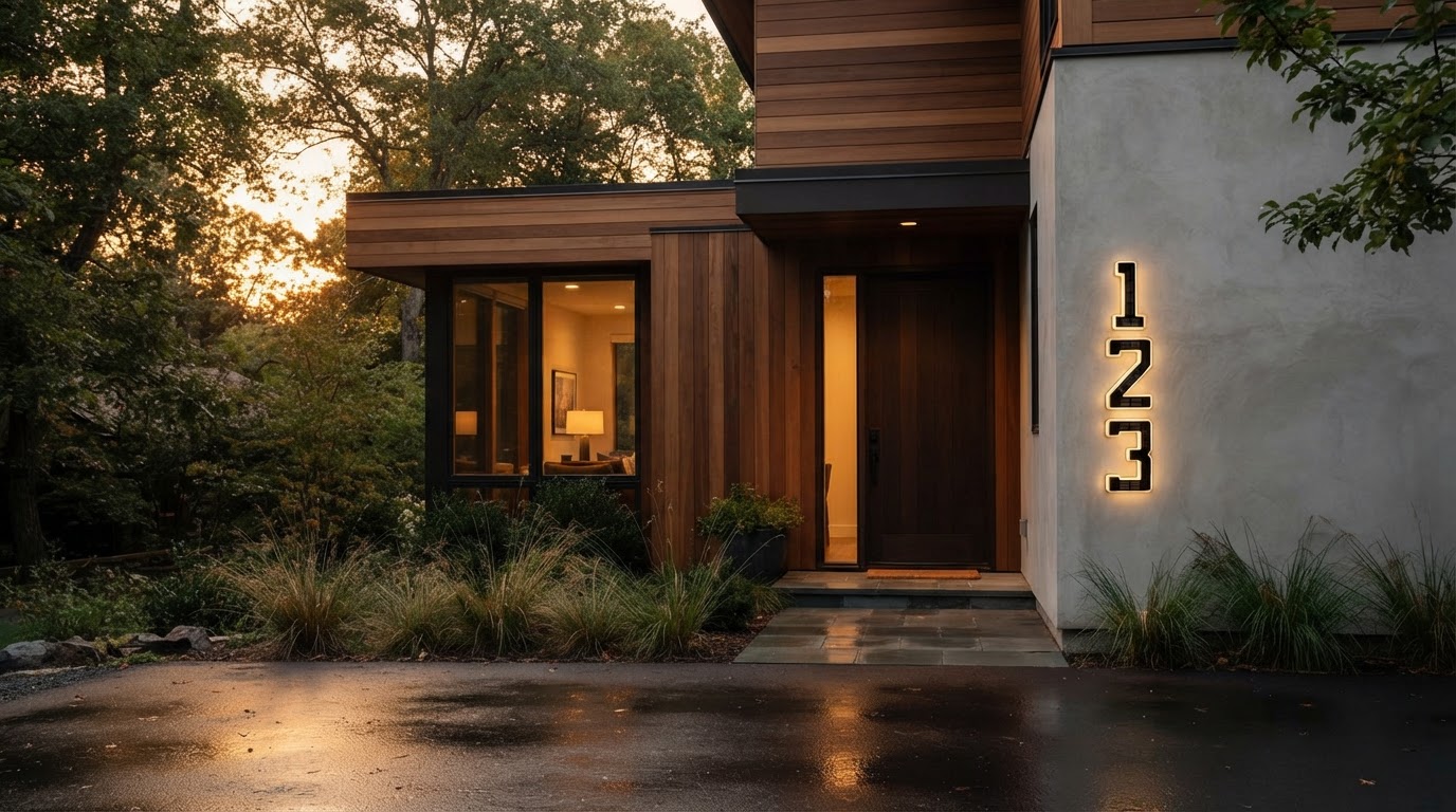 Most Solar Address Signs Fail Because of Glare, Not Weak LEDs