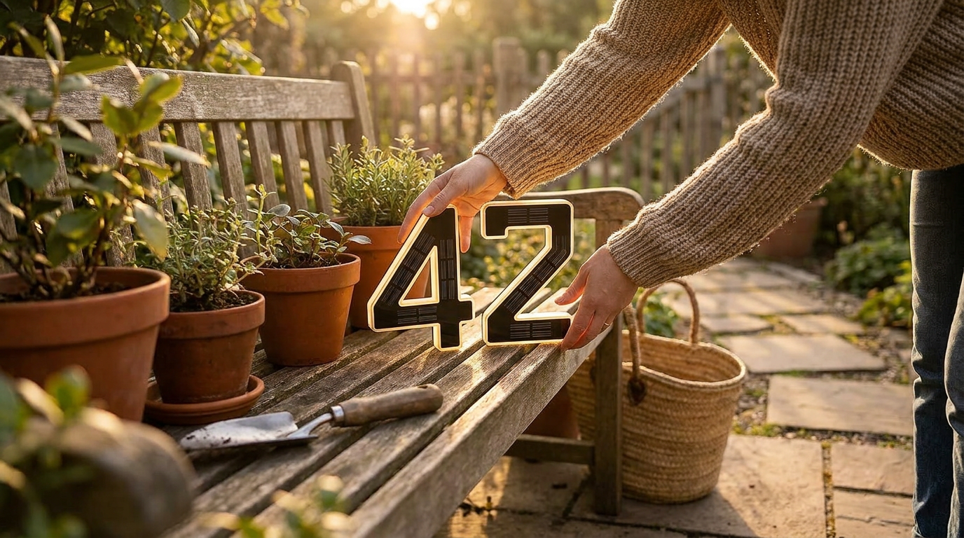 How to Choose Solar Lighted House Numbers for Yard Placement