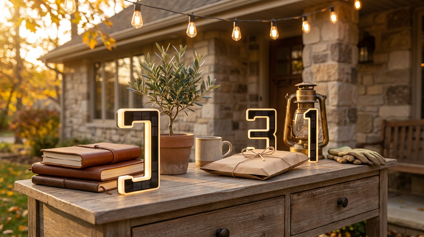 Visibility Solutions with Solar Lighted House Numbers