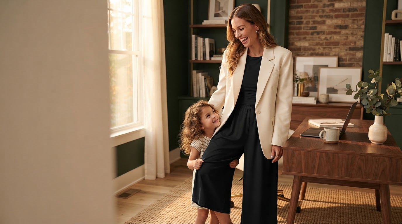How do you style a Sleeveless Wide-Leg Romper for work?