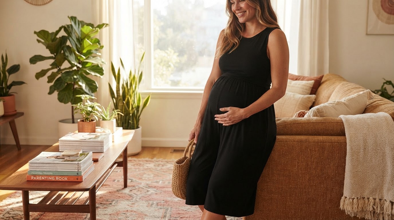 Is a Sleeveless Wide-Leg Romper Comfortable for Pregnancy?