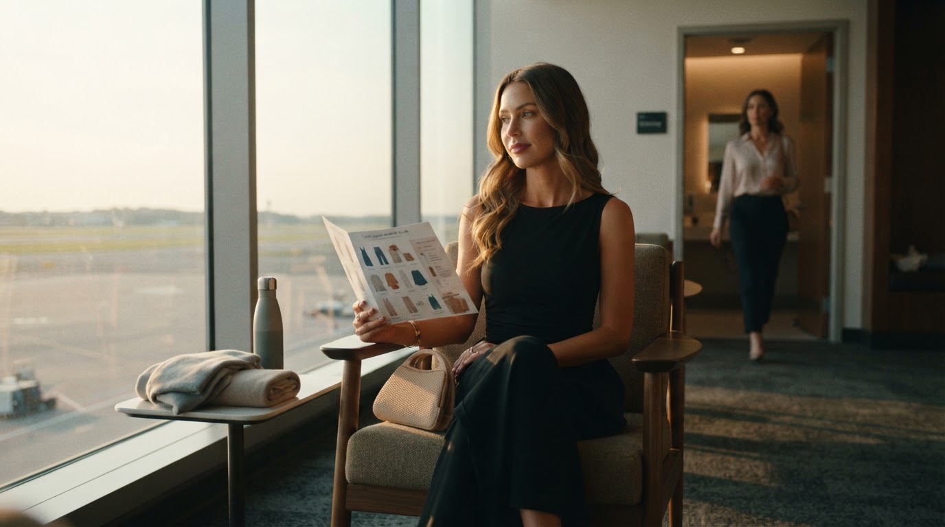 Is a Sleeveless Wide-Leg Romper Practical for Air Travel?