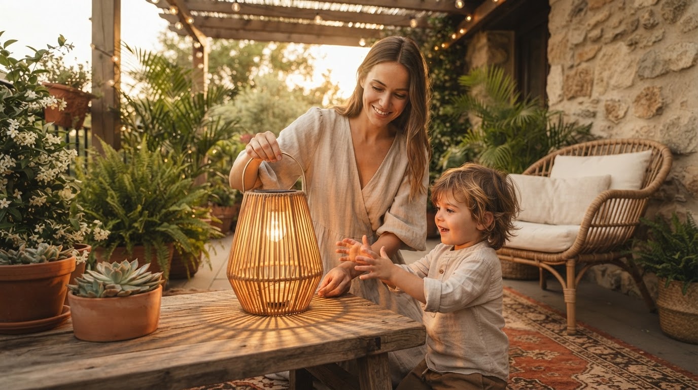 5-Step Setup for Boho Solar Garden Decor
