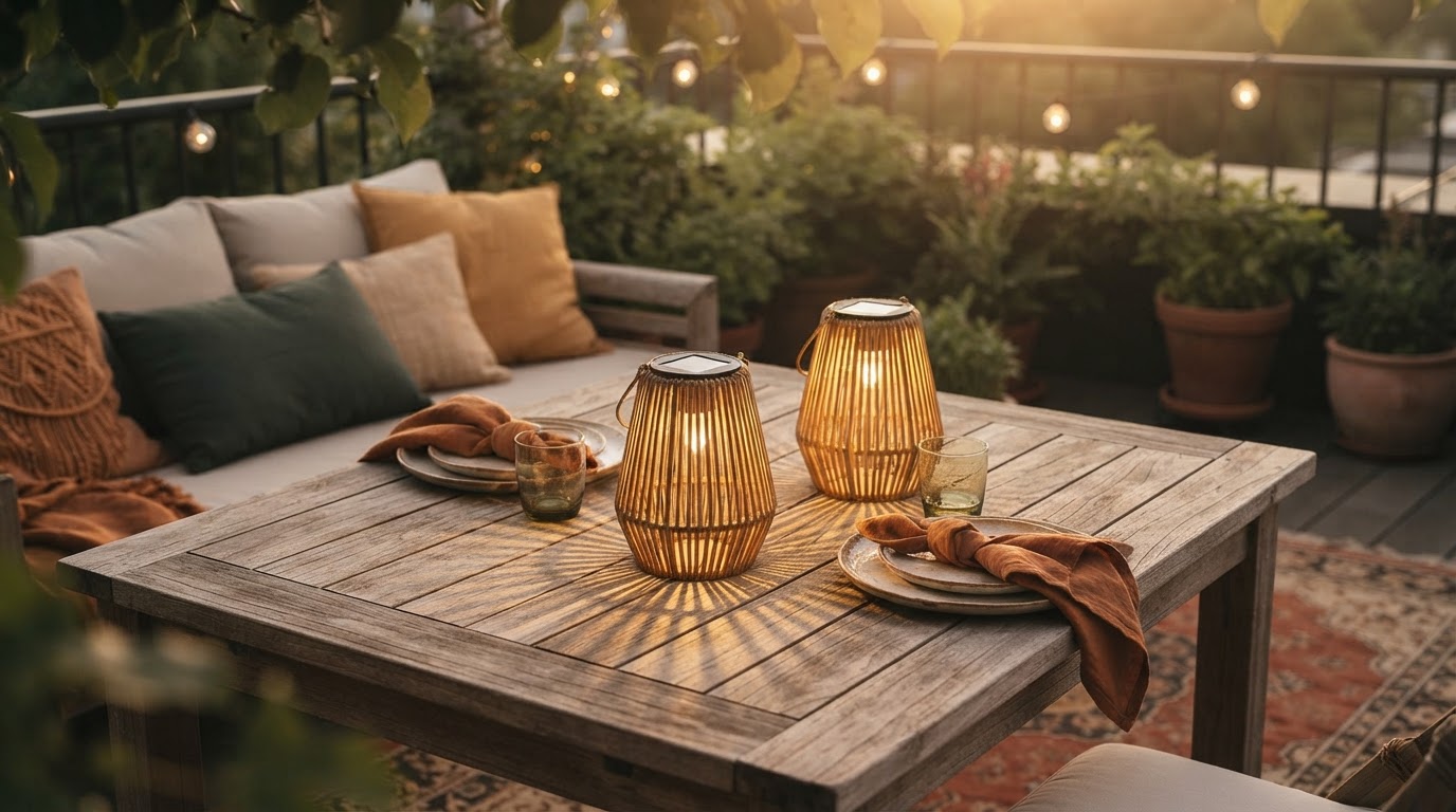 Choosing Handwoven Solar Lanterns for Sustainable Patios