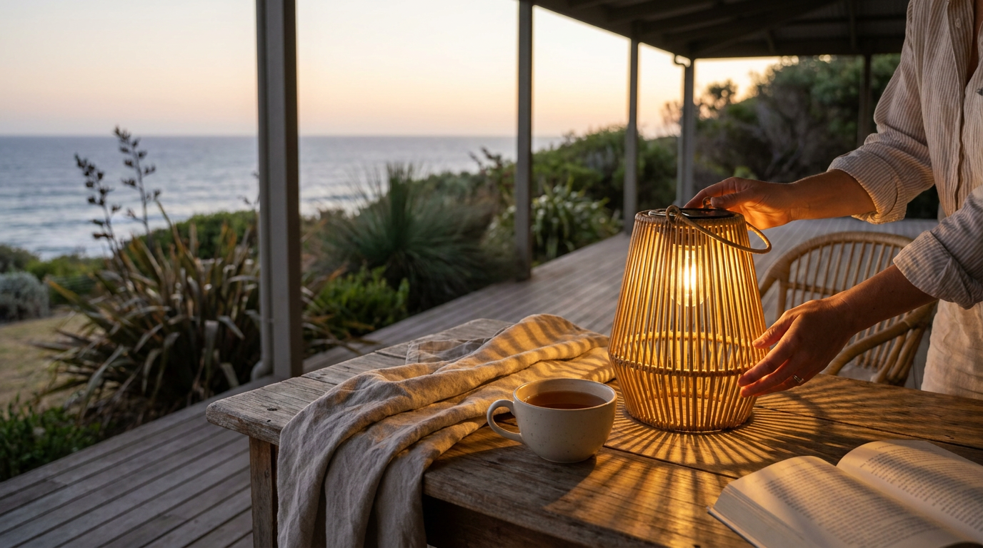 Coastal Solar Lantern Decor: The Handwoven Solar Lantern Review