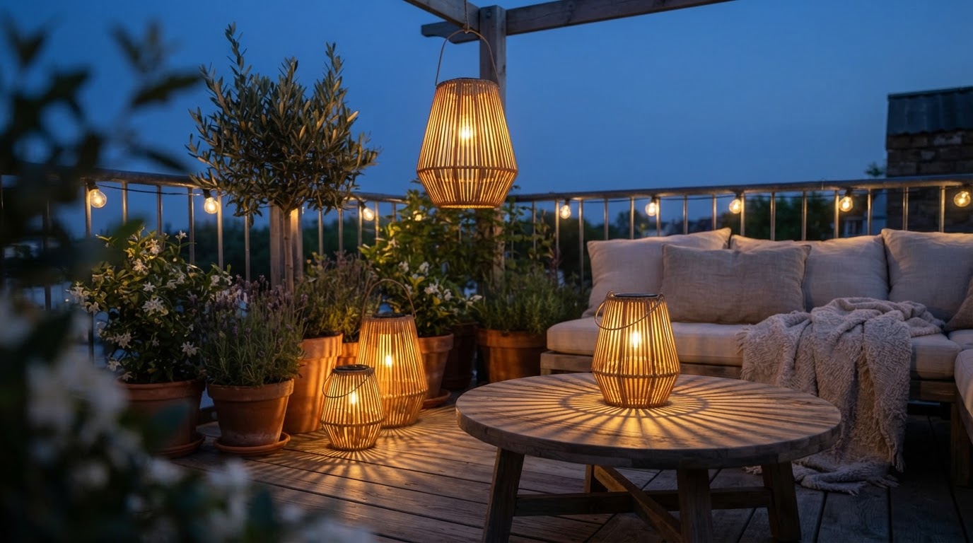 Why the Handwoven Solar Lantern Is the Ultimate Eco-Friendly Patio Decor
