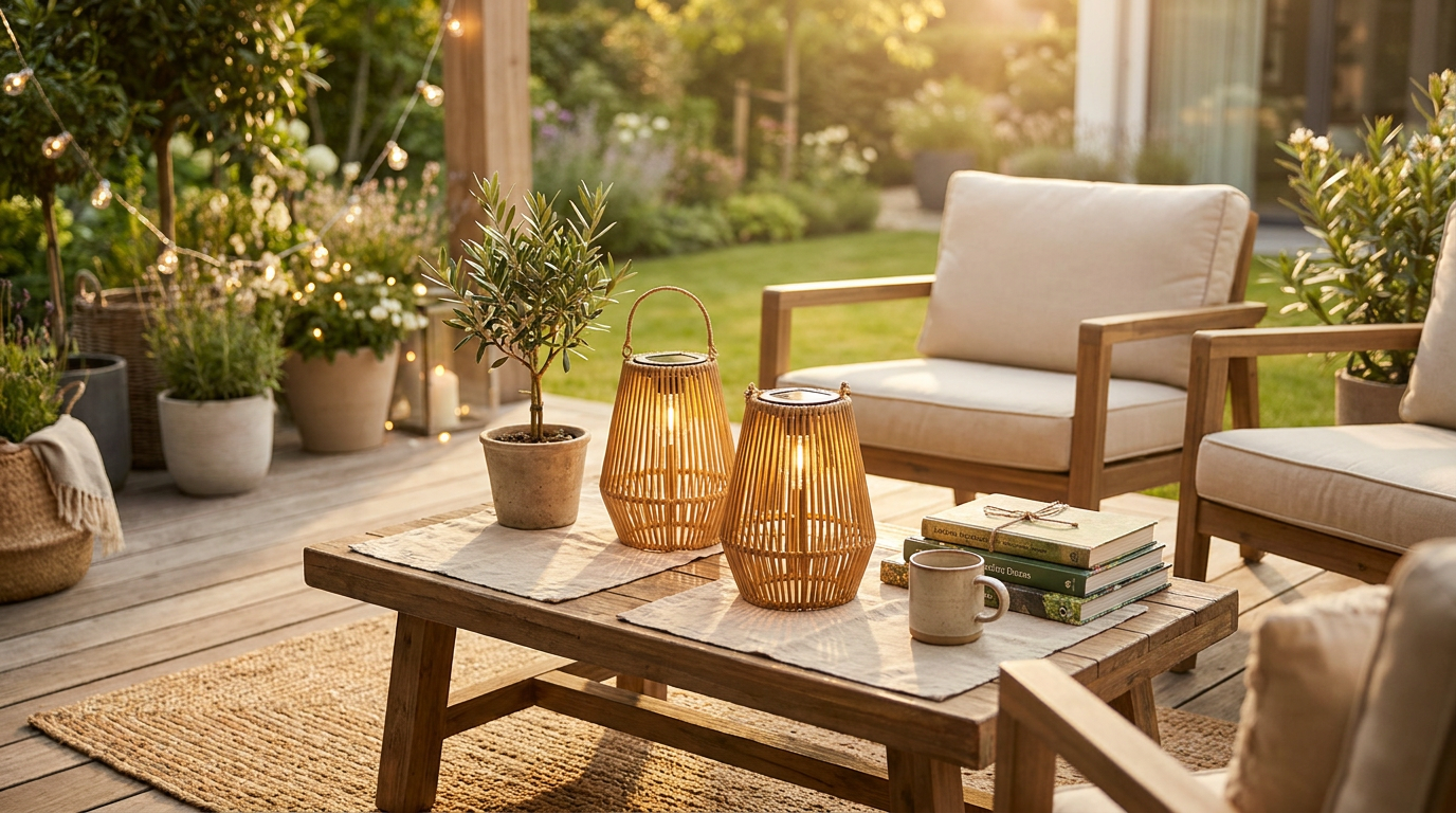 Integrating Handwoven Solar Lanterns in Modern Yards