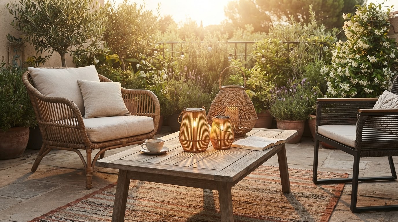 Why choose a Handwoven Solar Lantern for patio lighting?