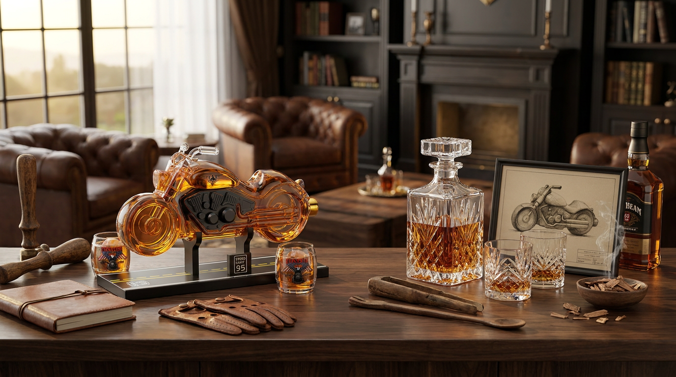 Harley Davidson Whiskey Decanter Comparison and Selection