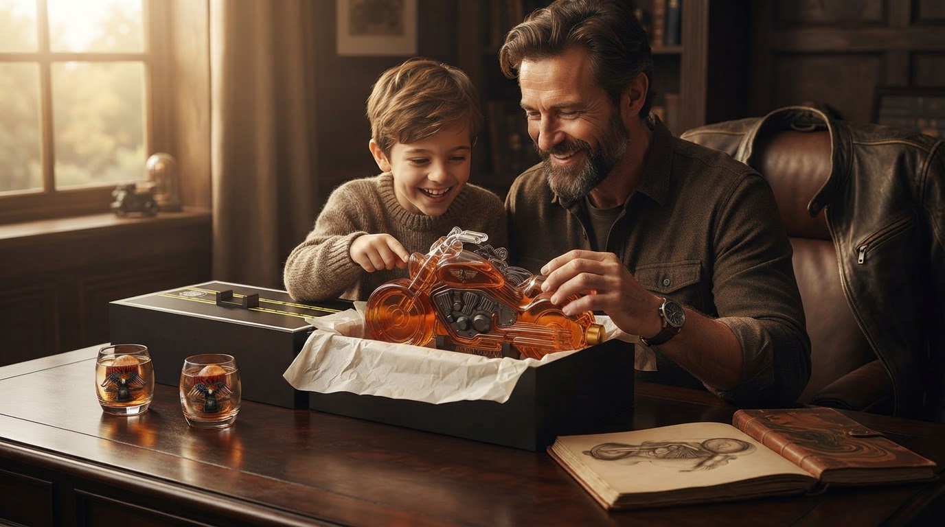 Five Precision Steps for Personalized Motorcycle Whiskey Decanter Design