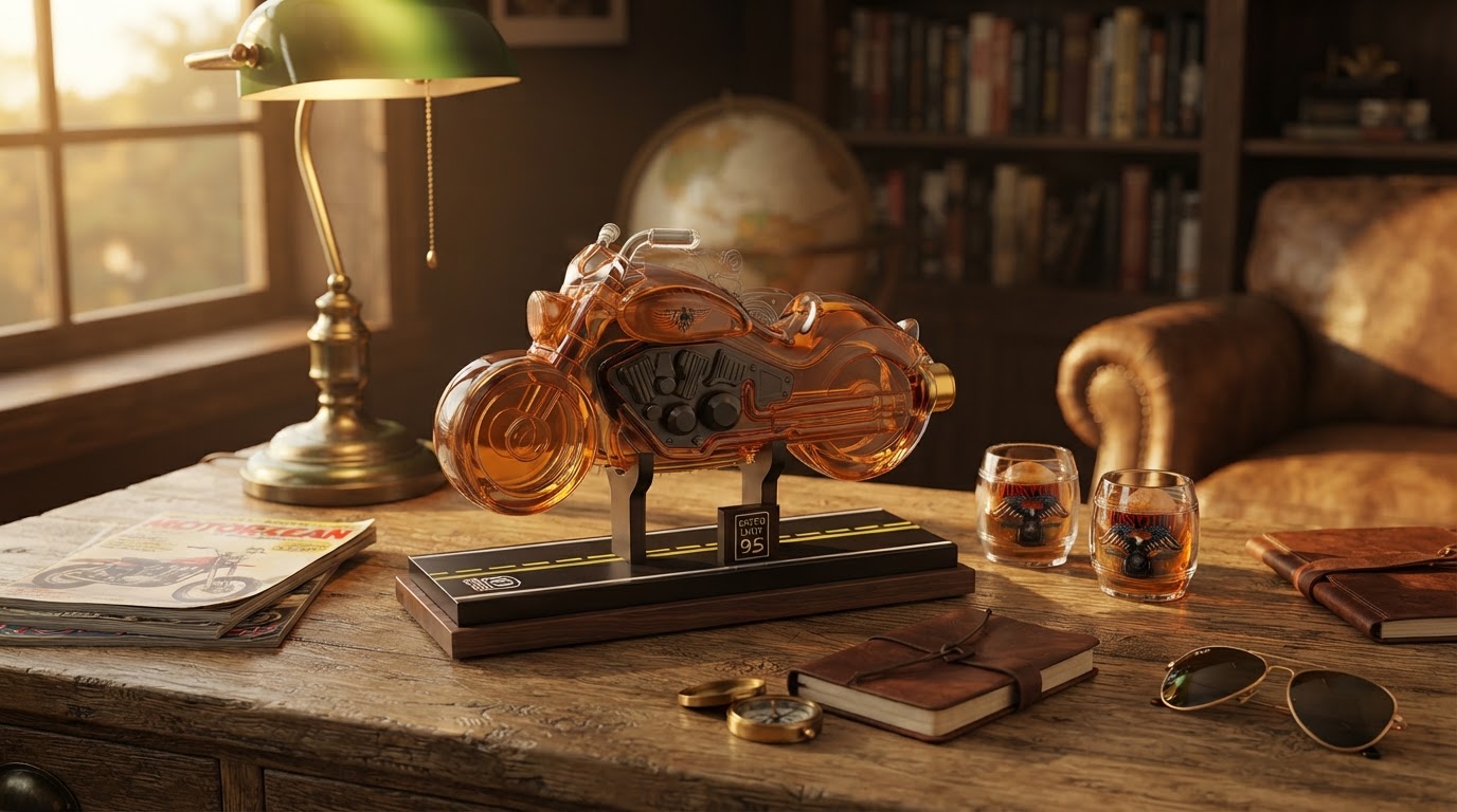What are the most unique whiskey decanters for men?