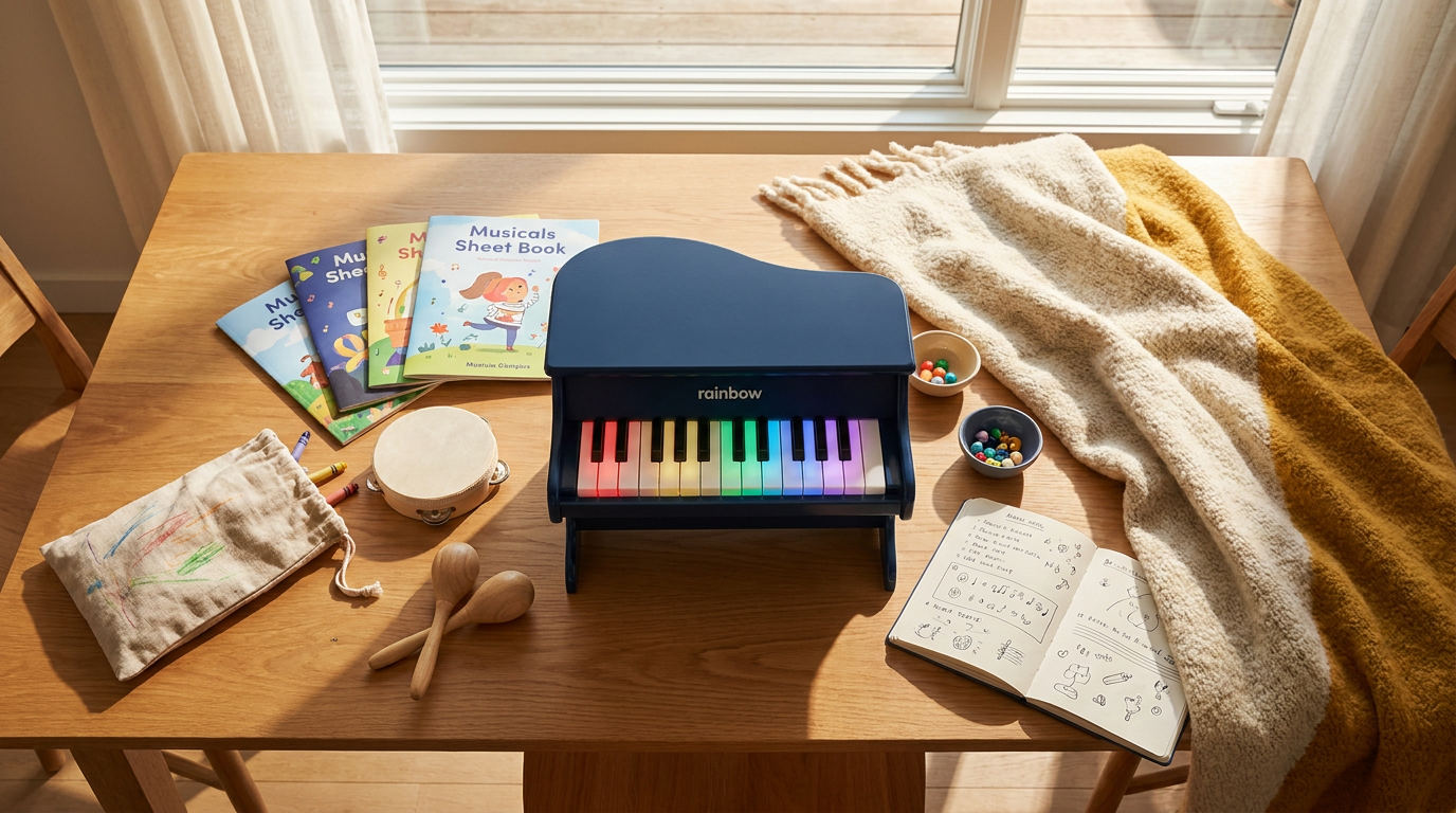 Why Choose the Rainbow Mini Piano as a Kids Keyboard?