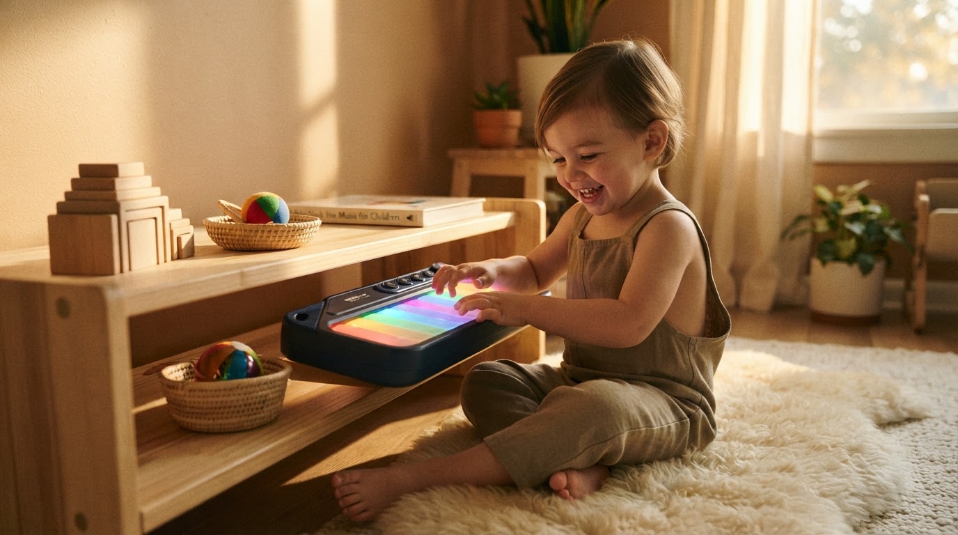Rainbow Mini Piano Montessori Music Education Methods