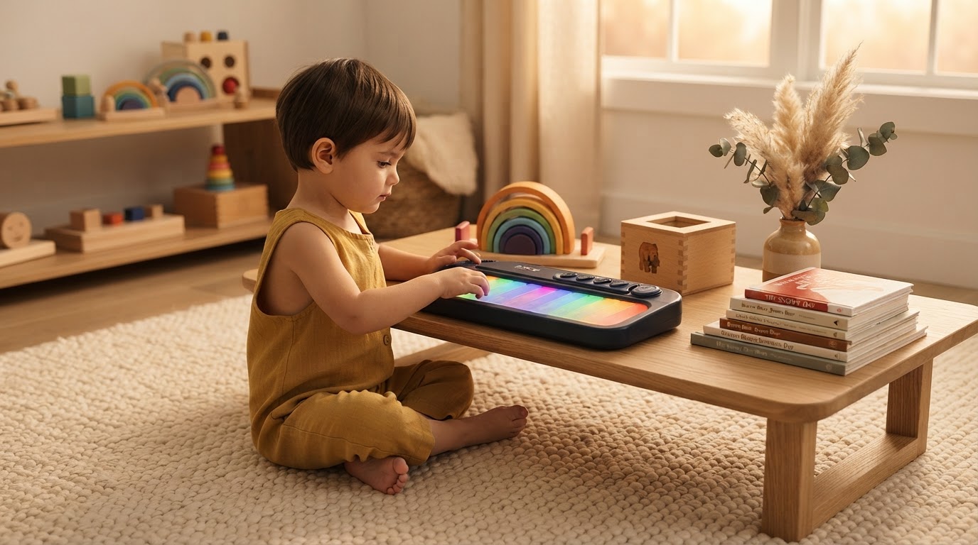 Rainbow Mini Piano for Preschool Music Development