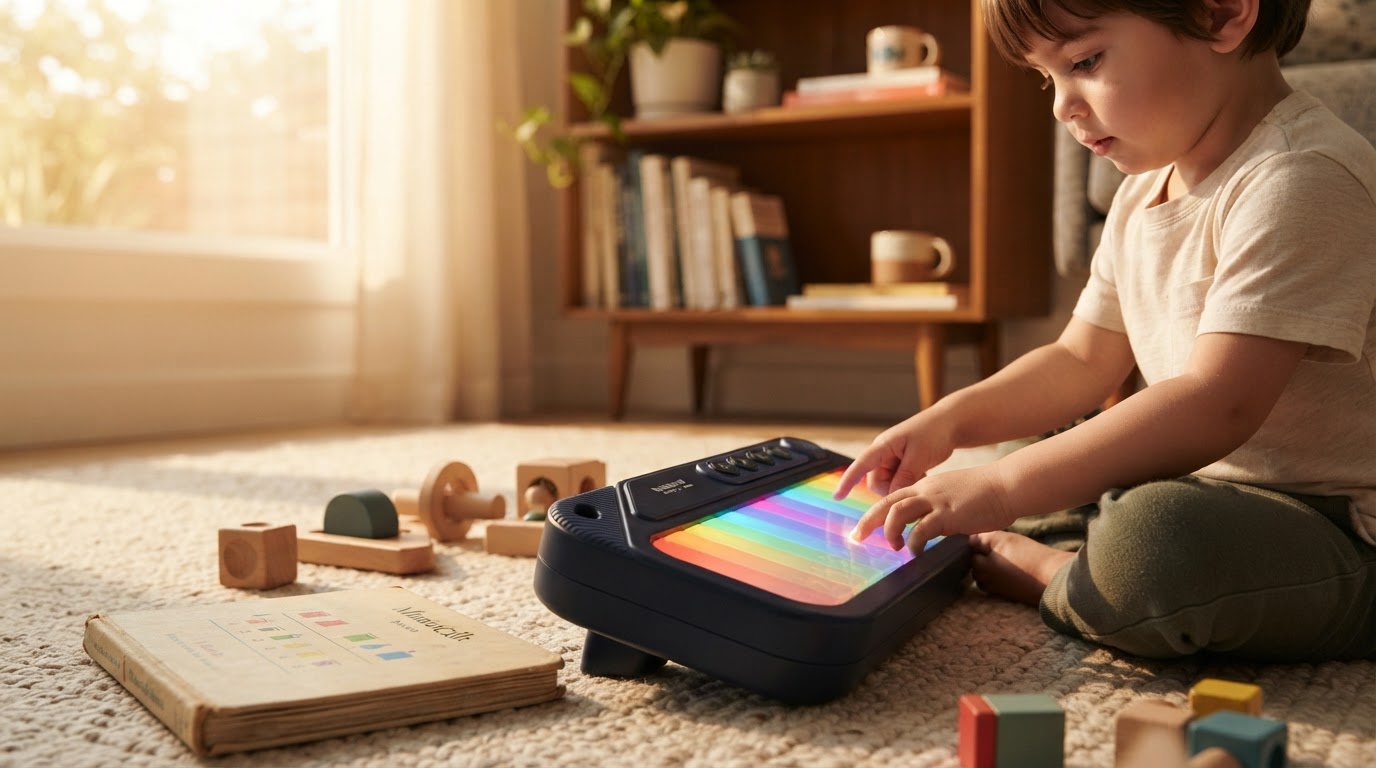 Rainbow Mini Piano Visual Feedback Framework