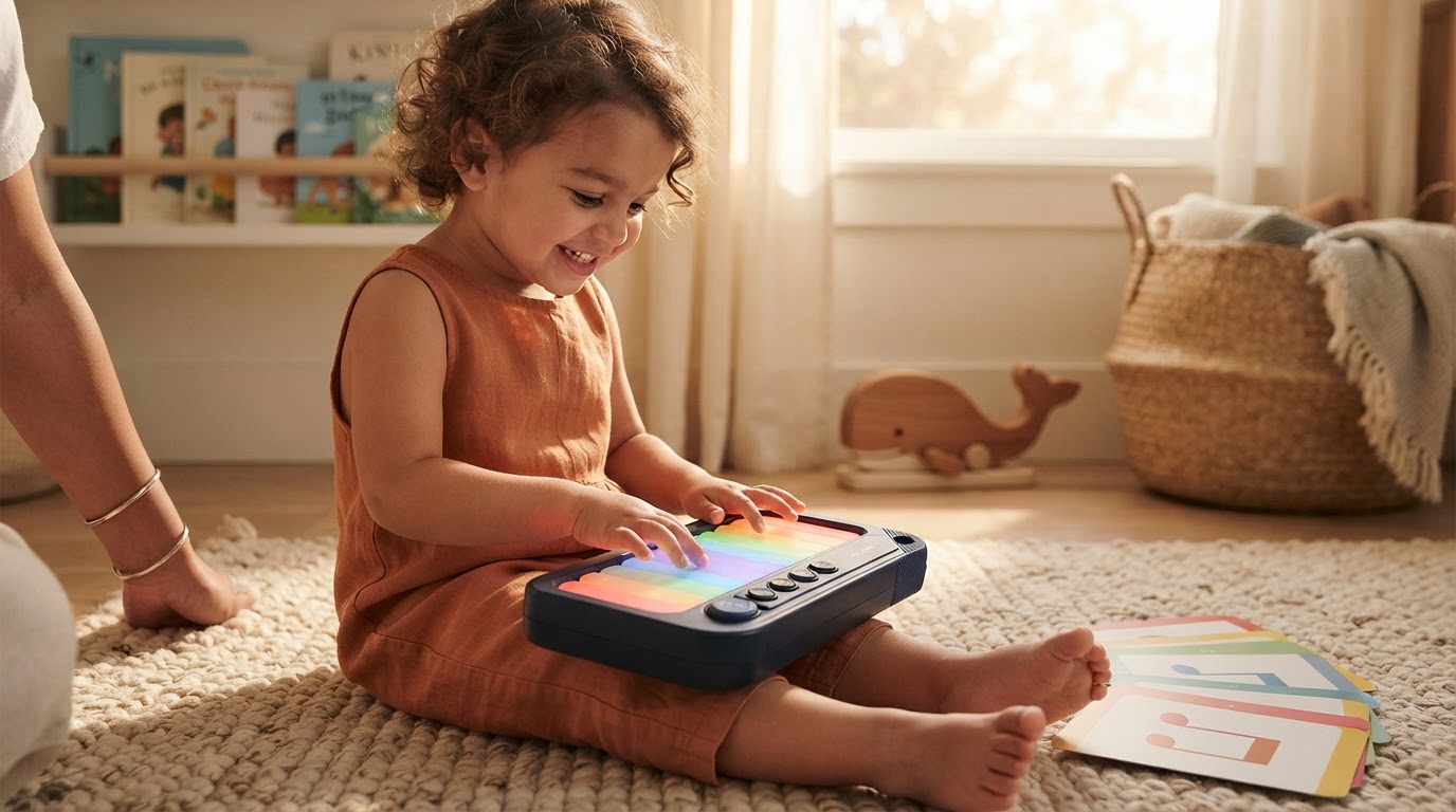 Setting Up the Rainbow Mini Piano Color System