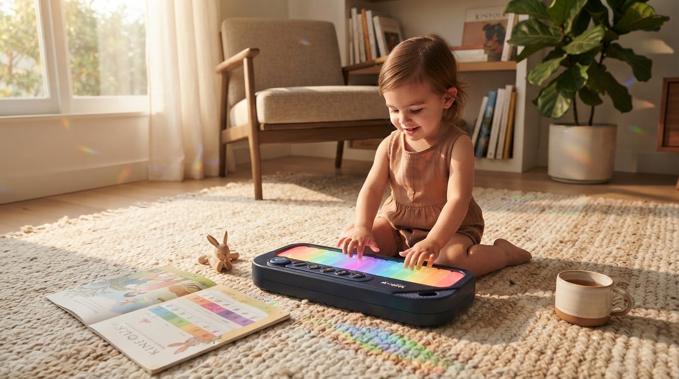 Why Use a Small Color Coded Rainbow Mini Piano?