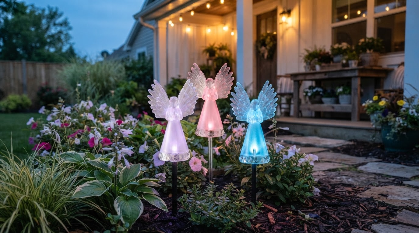 Selecting Solyra Garden Angels for Outdoor Lighted Decor
