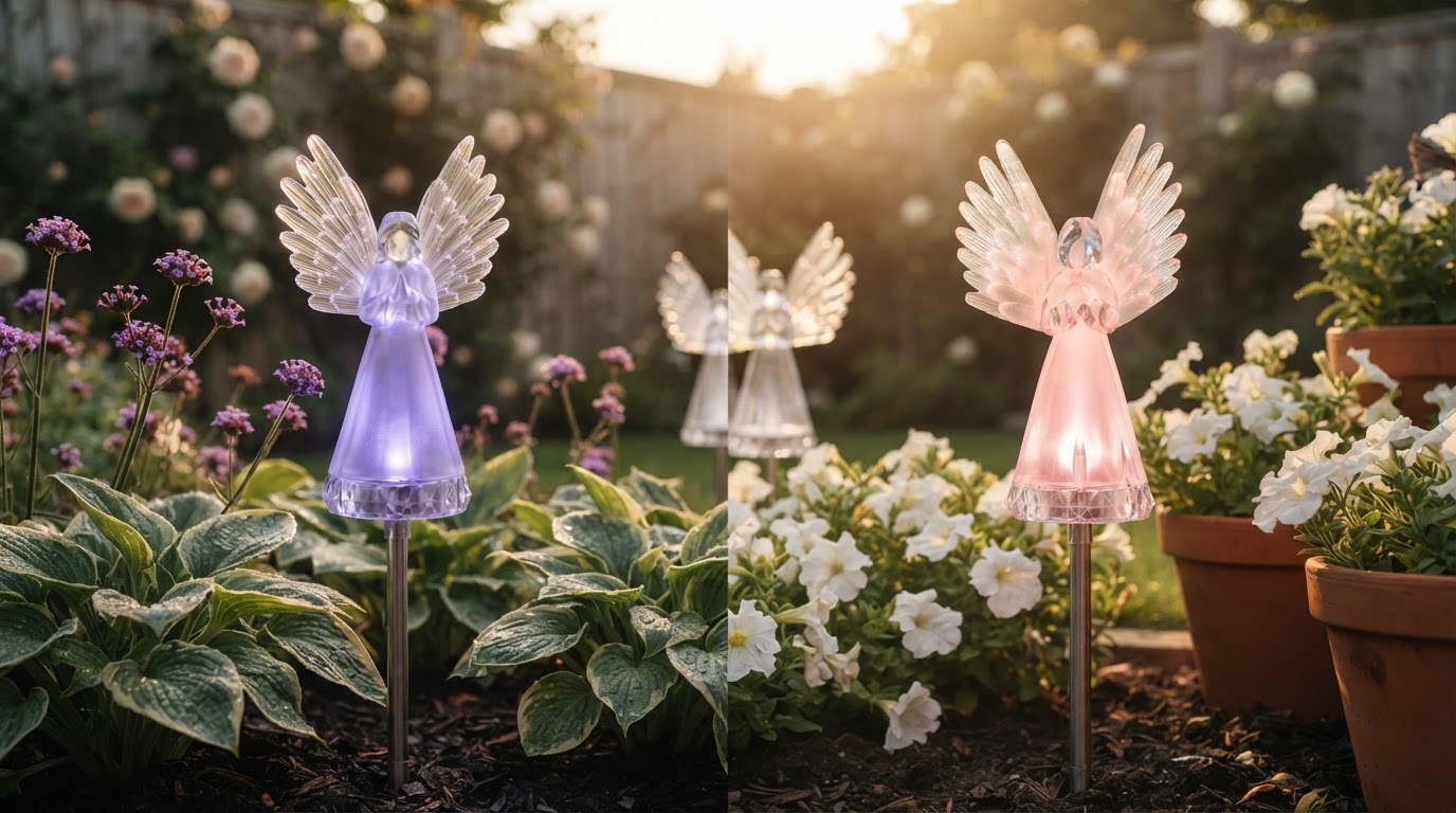 Solyra Garden Angels: Glowing Yard Ornament Evaluation
