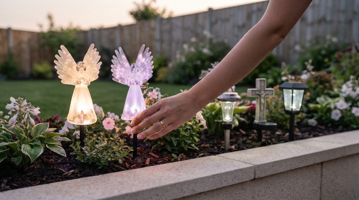 Comparing Solyra Garden Angels and Solar Memorial Decor