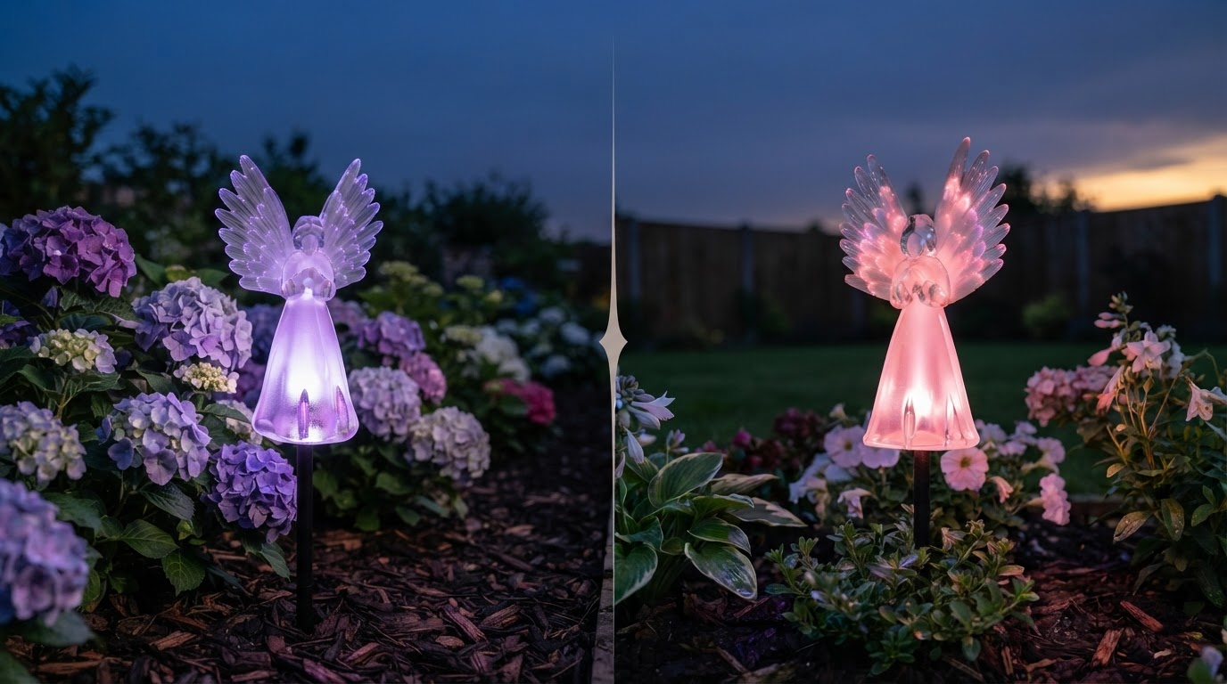 Solyra Garden Angels for Memorial Illumination