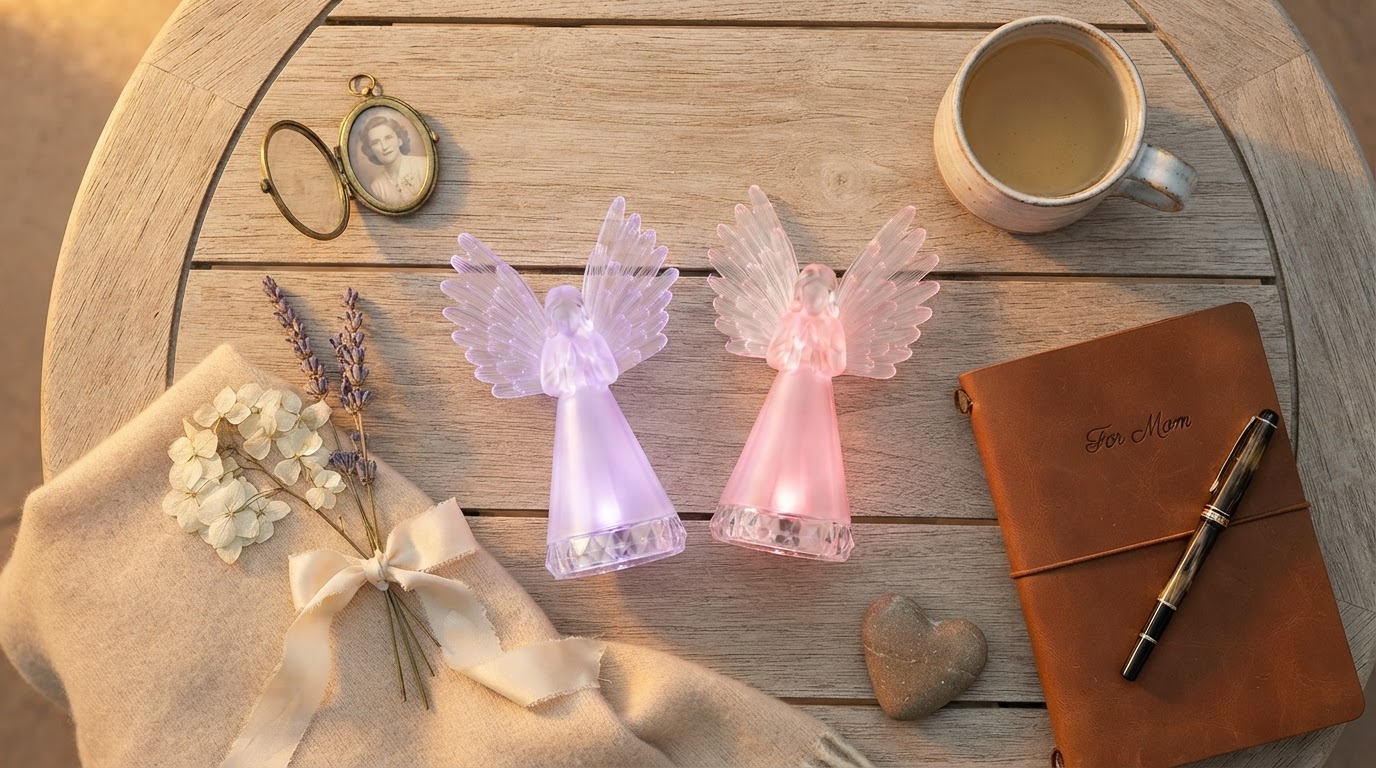 Solyra Garden Angels for Memorializing a Mother