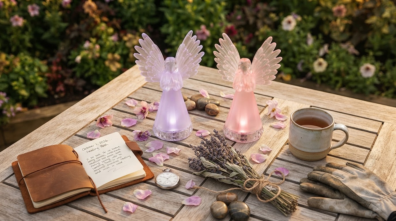 Solyra Garden Angels for Spiritual Bereavement Support