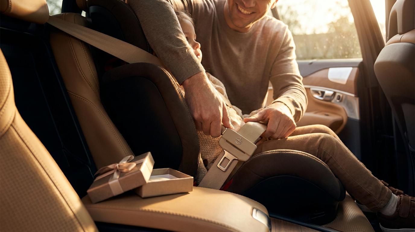 Can I use an FAA approved seatbelt extension in my car?