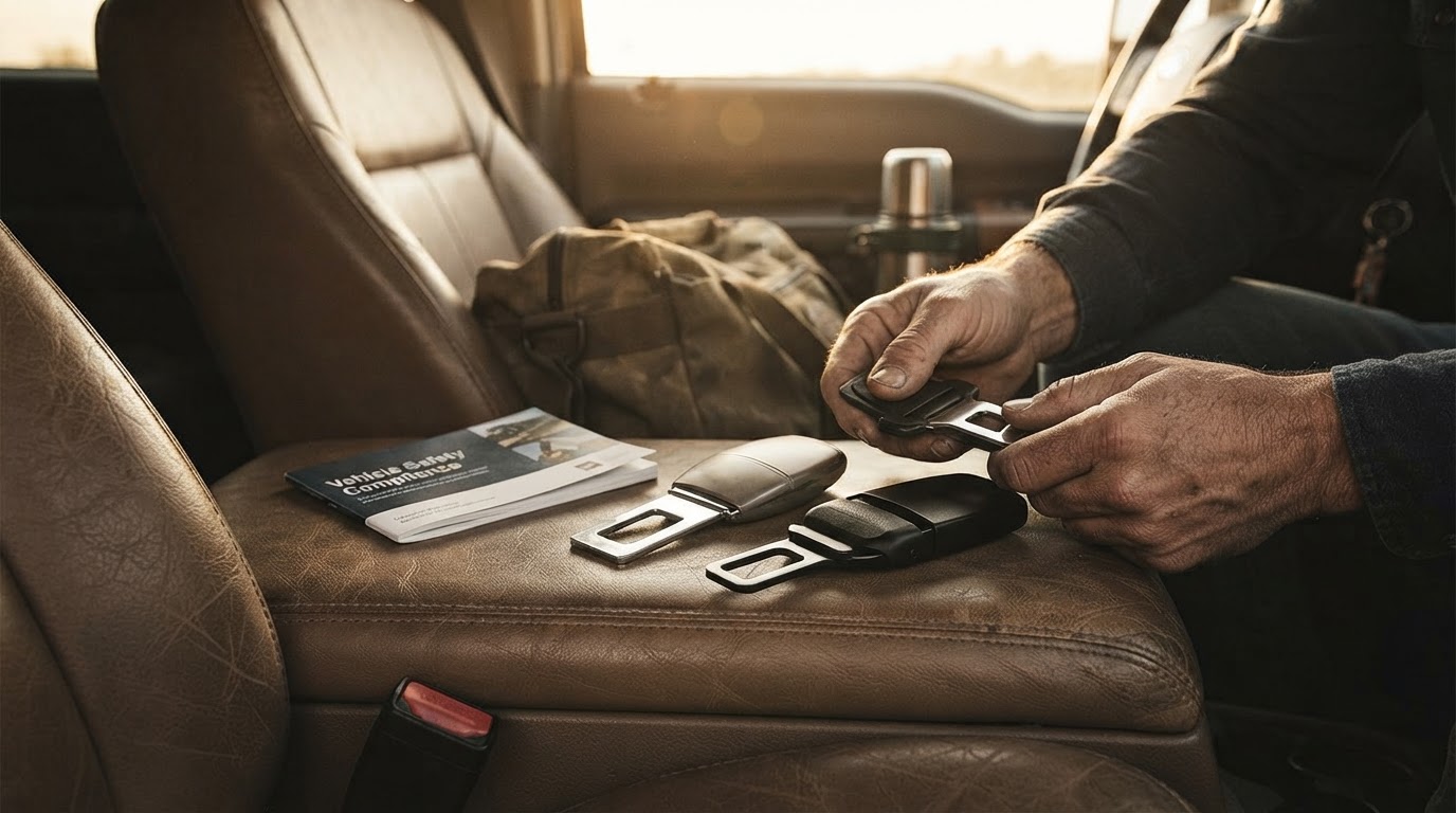 Is a heavy duty Adjustable Vehicle Seat Belt Extension safe?