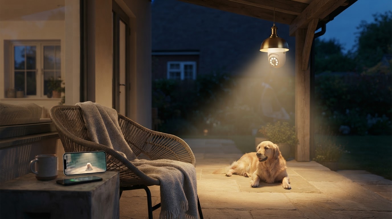 Does the Bulb Security Camera floodlight sensor work?
