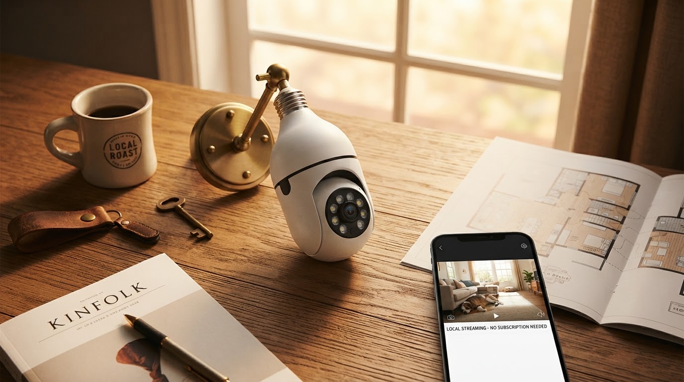 Bulb Security Camera Wireless Light Socket Solutions
