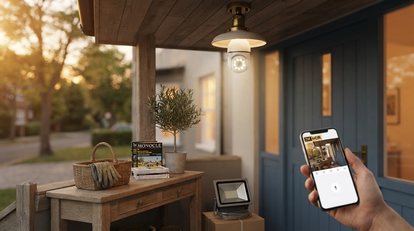 Can Bulb Security Camera replace traditional floodlights?
