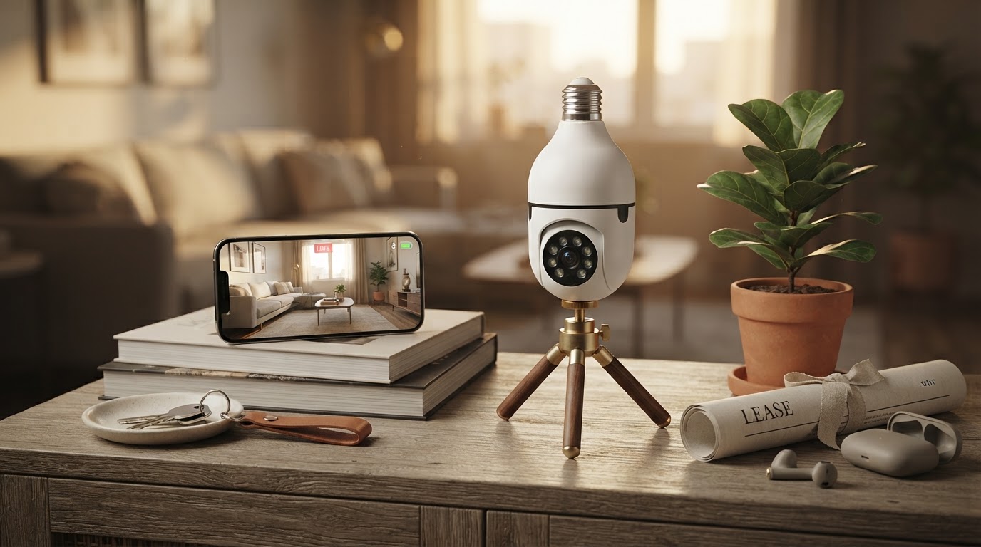 Bulb Security Camera Solutions for Modern Renters