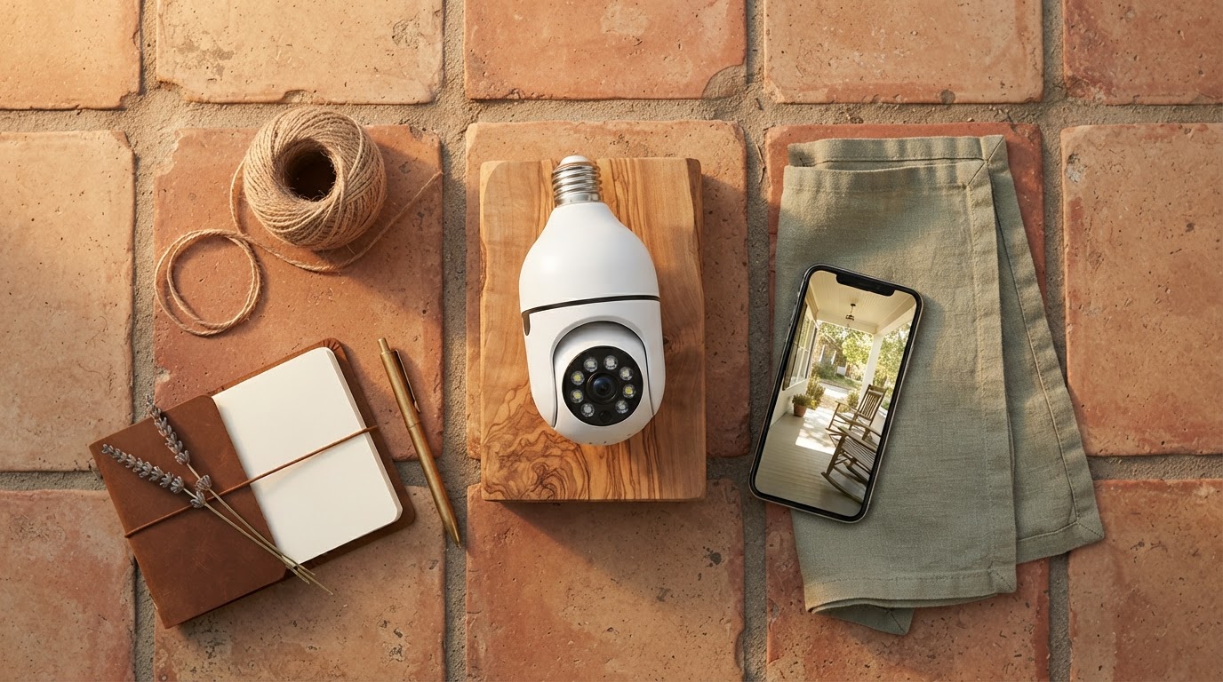 Securing Exterior Entryways with Bulb Security Camera