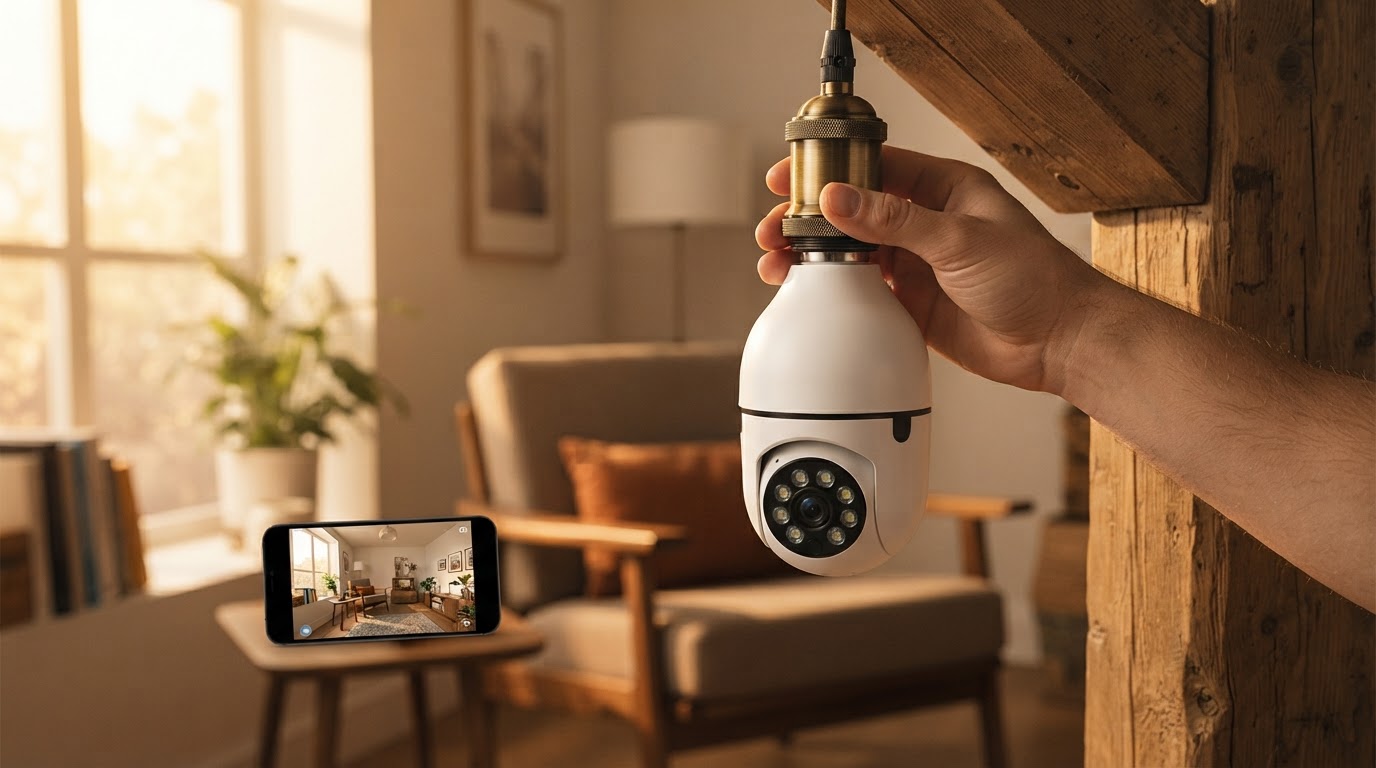 Is the Bulb Security Camera worth it for WiFi monitoring?